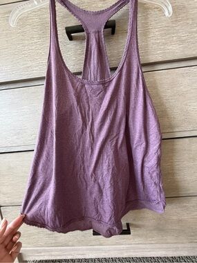 lululemon athletica Lavender Racerback Tank Top